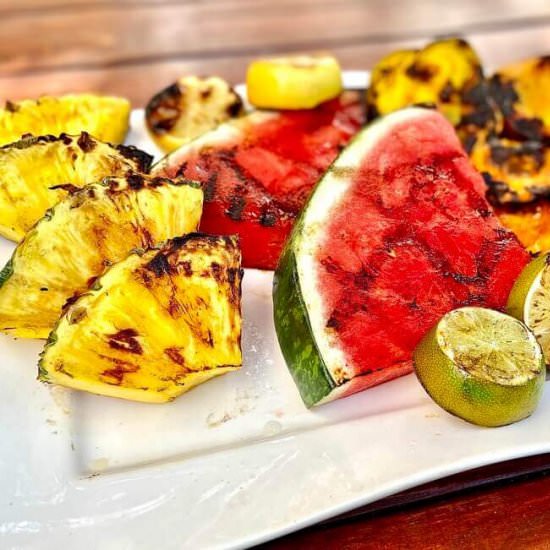 Grilled Fruits - Recipe photo by Maplewoodroad.com