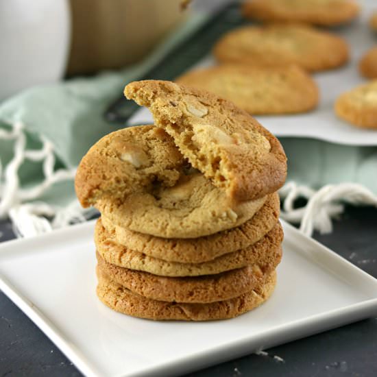 White Chocolate Macadamia Cookies - Recipe photo by SouthernInLaw