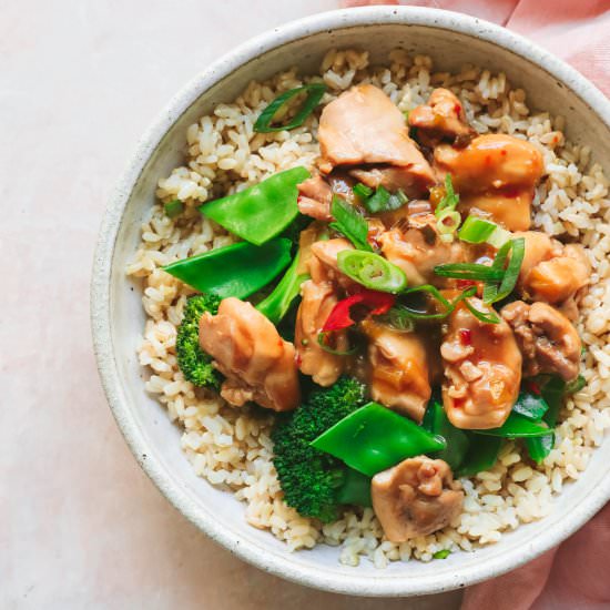 Healthier Teriyaki Chicken - Recipe photo by sarahbellnutrition