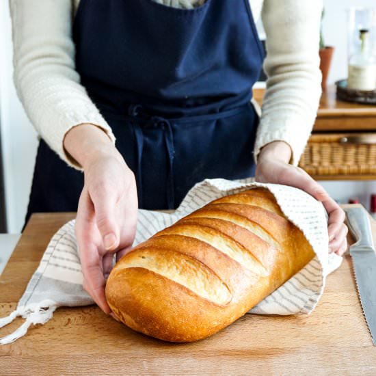 Basic Bread Making in a Terracotta - Recipe photo by alieromano