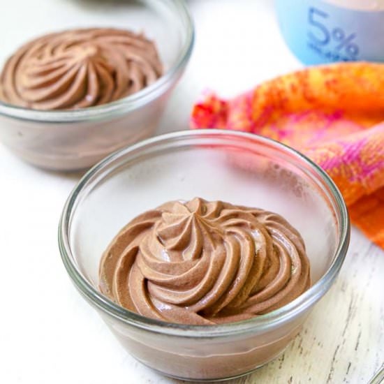 Chocolate Soft Serve Ice Cream - Recipe photo by MyLifeCookbook