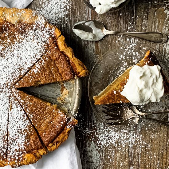 Butterscotch pie - Recipe photo by katethebaker