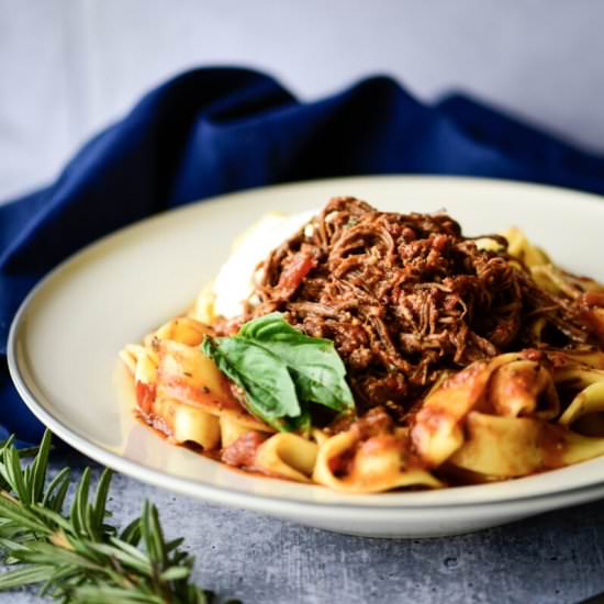 Instant Pot Beef Ragù - Recipe photo by dudethatcookz