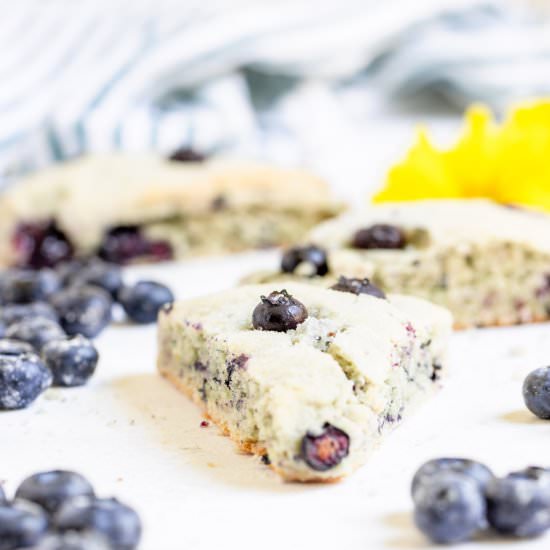 Food Processor Blueberry Scones - Recipe photo by SprinklesandSeaSalt