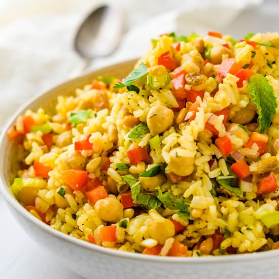 Curried Rice Salad - Recipe photo by garlic and zest
