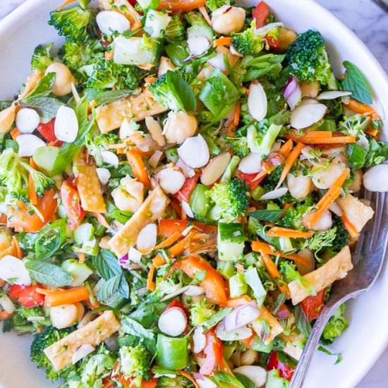 Asian Broccoli Salad - Recipe photo by She Likes Food