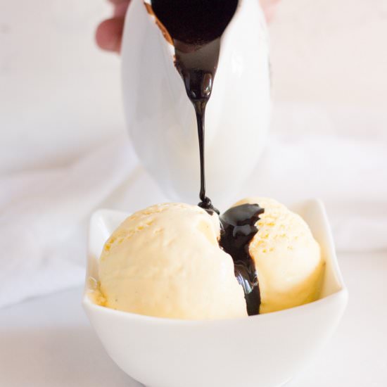 EASY HOMEMADE CHOCOLATE SYRUP - Recipe photo by PastryWishes