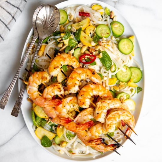 Vietnamese Rice Noodle Salad - Recipe photo by FromScratchFast