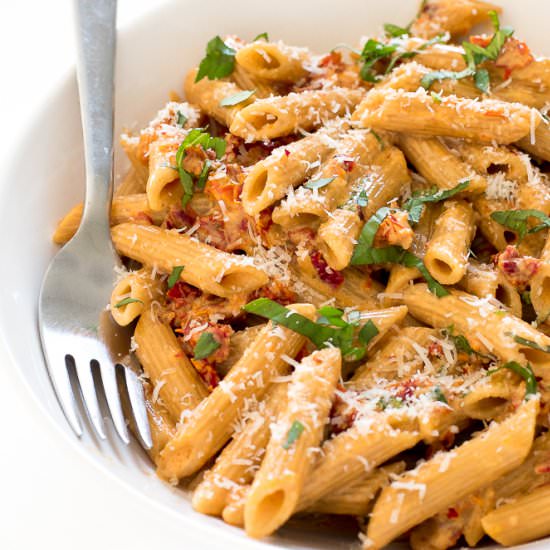 Penne alla Vodka - Recipe photo by ChefSavvy