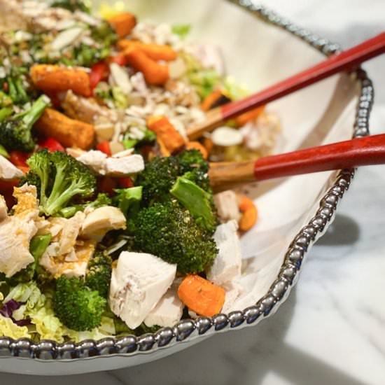 Healthy Chinese Chicken Salad - Recipe photo by Something New For Dinner