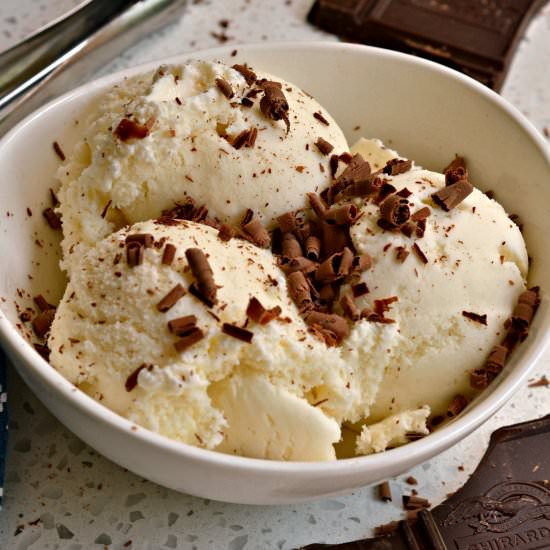 Vanilla Ice Cream - Recipe photo by Small Town Woman
