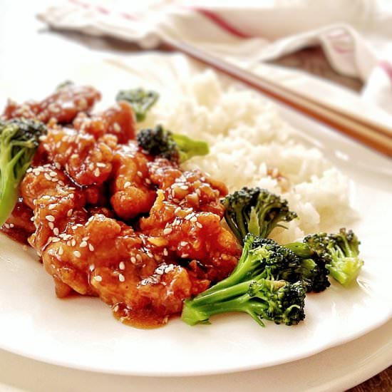 Easy General Tso's Chicken Recipe - Recipe photo by MyHomeDiaryinTurkey