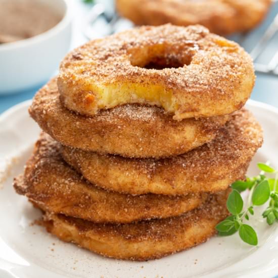 Pineapple Fritter Rings - Recipe photo by bellyfull