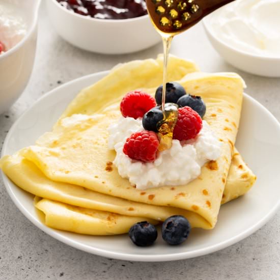 Blini (Russian Crepes) - Recipe photo by bellyfull