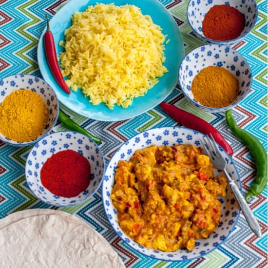 chicken curry - Recipe photo by lesyasha
