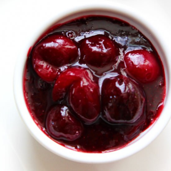 Homemade Cherry Pie Filling - Recipe photo by livingsmartandhealthy
