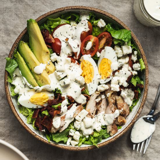 Keto Cobb Salad - Recipe photo by StemandSpoon
