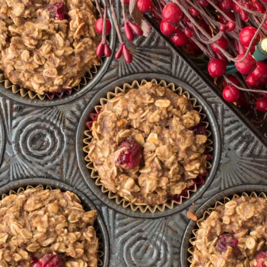Oatmeal Cranberry Muffins - Recipe photo by plantedandpicked