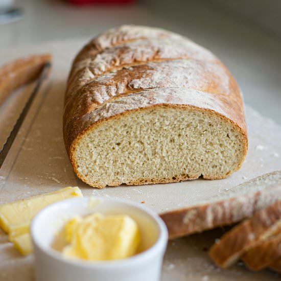 British Bloomer Bread Loaf - Recipe photo by LizzieLikes