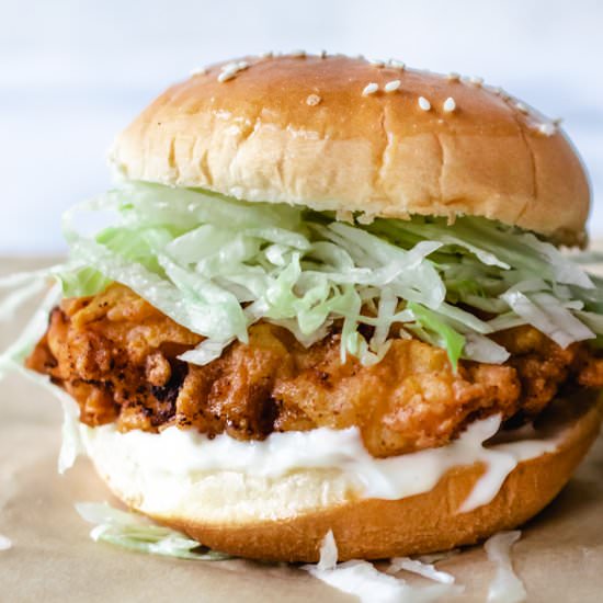Crispy Chicken Sandwich - Recipe photo by the frozen biscuit