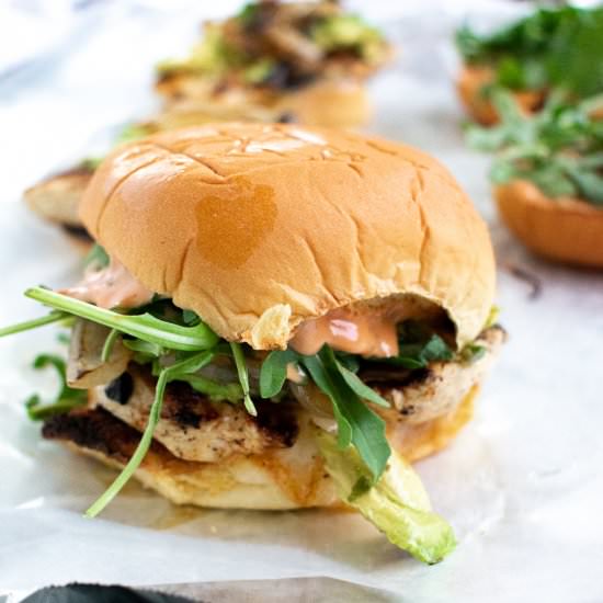 Grilled Chicken Sandwich - Recipe photo by Biteyourcravings
