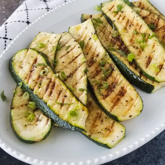 grilled zucchini - Recipe photo by amandacooksandstyles