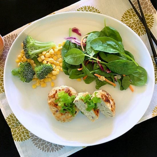 Chicken and Tofu Burger Patties - Recipe photo by Homemade Japanese Food