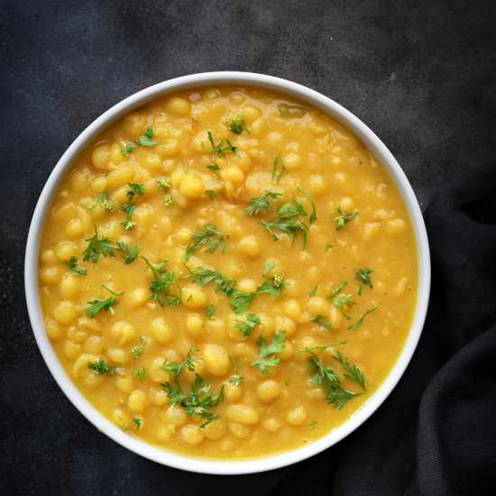 Instant Pot Ragda Recipe for Chaats - Recipe photo by cubesnjuliennes