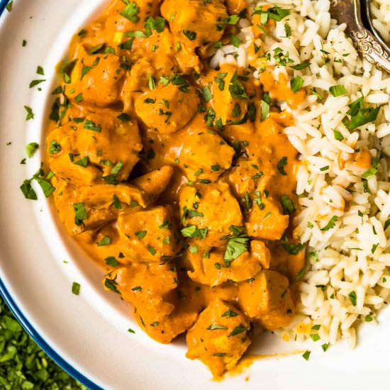 chicken tikka masala! - Recipe photo by the cookie rookie