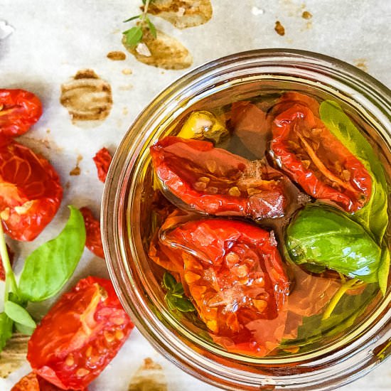 Oven 'Sun-dried' Tomatoes - Recipe photo by NotEntirelyAverage