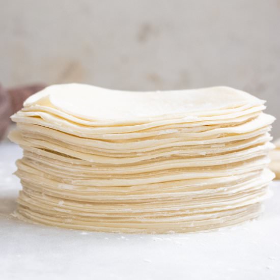Homemade Dumpling Wrappers - Recipe photo by Gingerskillet
