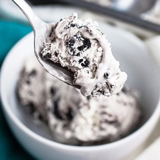 Cookies and Cream Ice Cream - Recipe photo by therusticfoodie