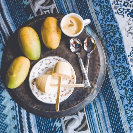 Instant Mango Ice Cream - Recipe photo by Puja