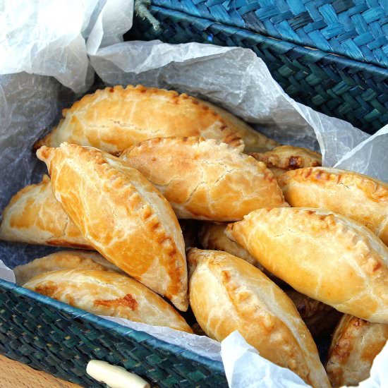 Sausage Pasties – gluten free - Recipe photo by glutenfreealchemist