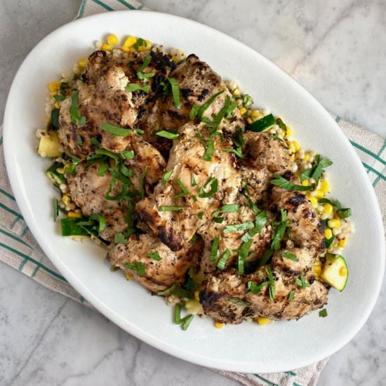 Palestinian Chicken - Recipe photo by thebrookcook.wordpress.com