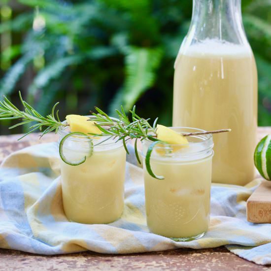 Mango Coconut Cocktail - Recipe photo by the good eats co