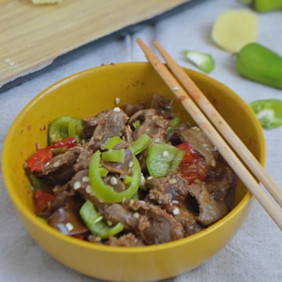Asian Style Chicken Gizzards - Recipe photo by Mummys FastandEasy