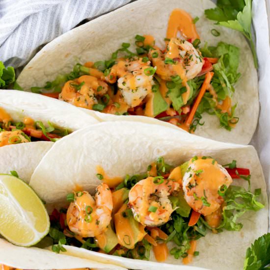 Shrimp Tacos - Recipe photo by whippeditup
