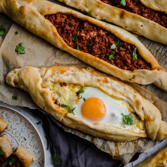 Pide - Recipe photo by tiffinandteaofficial
