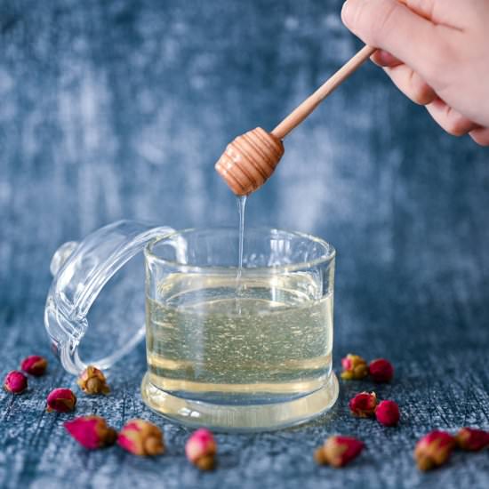Attar (Rose-Water Syrup) - Recipe photo by SimplyLebanese