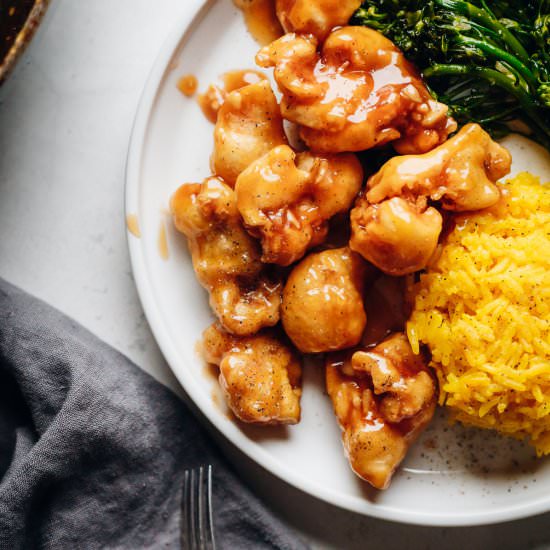 Best Orange Chicken - Recipe photo by MunchkinTime
