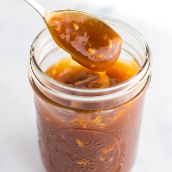 Orange Sauce - Recipe photo by buildyourbite