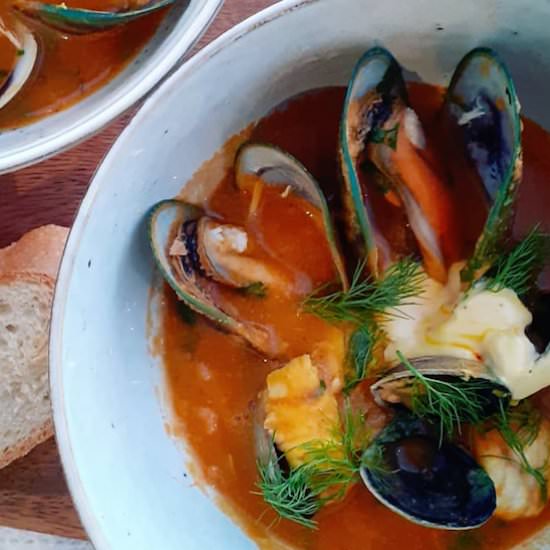 Bouillabaisse - Recipe photo by ATastyKitchen