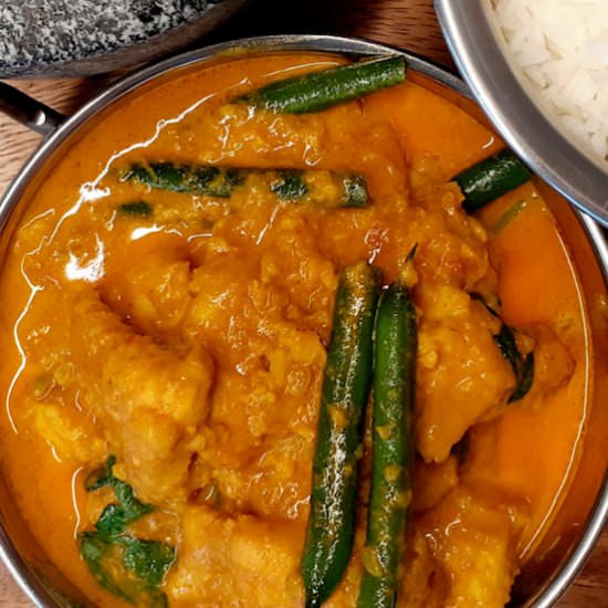 Coconut Fish Curry - Recipe photo by ATastyKitchen