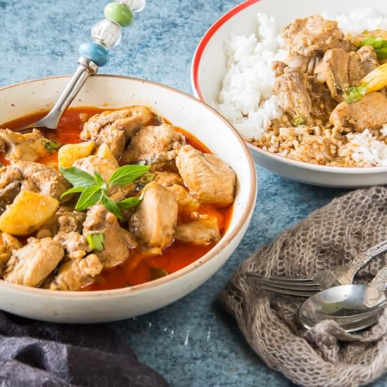 Chicken Massaman Curry - Recipe photo by anindya0909