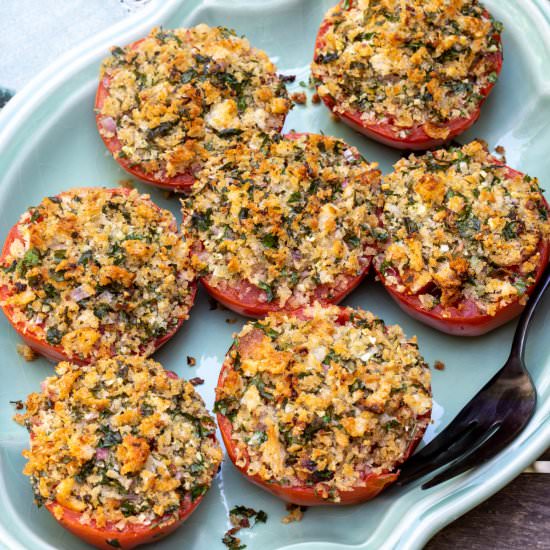 Tomatoes Provencal - Recipe photo by Chef Molly
