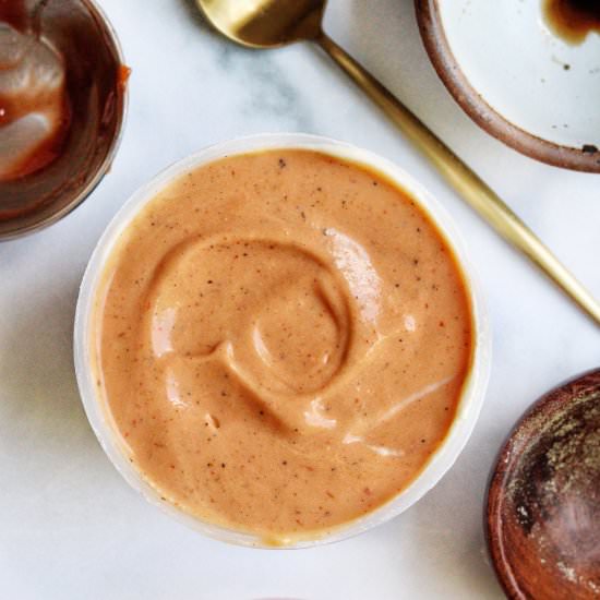 HEALTHY Comeback Sauce - Recipe photo by Donut Worry Be Healthy