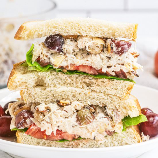 Napa Almond Chicken Salad - Recipe photo by Valeries Kitchen
