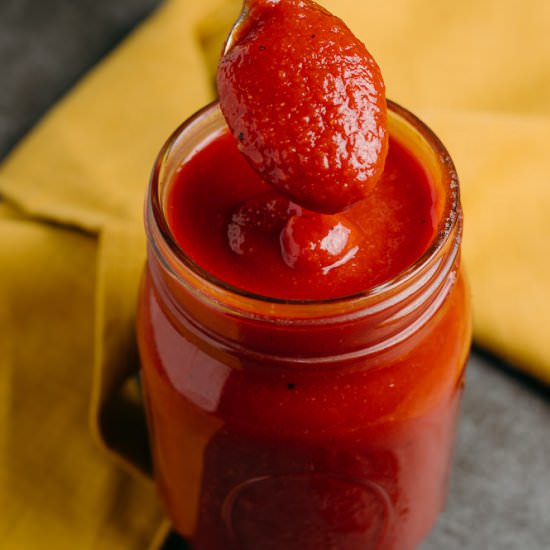 Spicy Bourbon Sugar Free BBQ Sauce - Recipe photo by afullliving