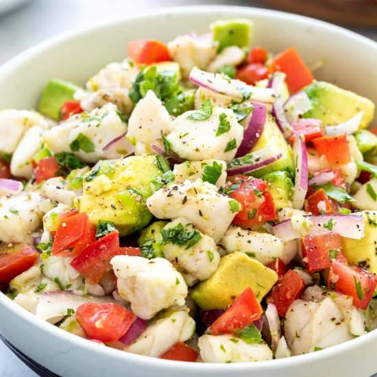 Classic Ceviche - Recipe photo by Jessica Gavin